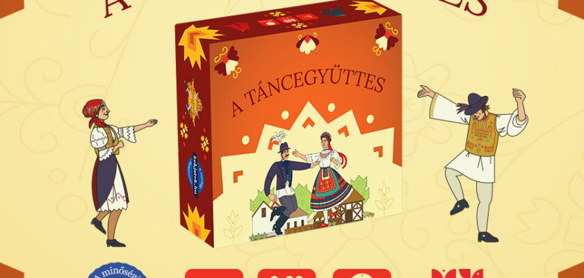 táncegyüttes társasjáték
